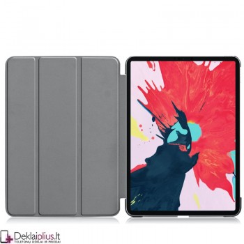 Dirbtinės odos atverčiamas dėklas planšetei - juodas (IPAD PRO 11 (2020/2021/2022)